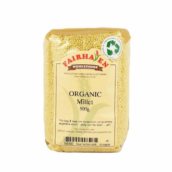 Fairhaven Wholefoods Organic Millet Grain 500g