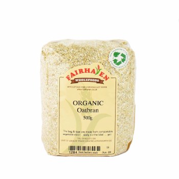 Fairhaven Wholefoods Organic Oatbran 500g