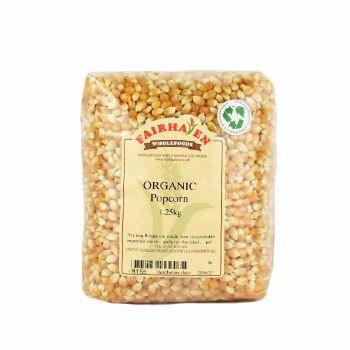 Fairhaven Organic Popcorn 1250g