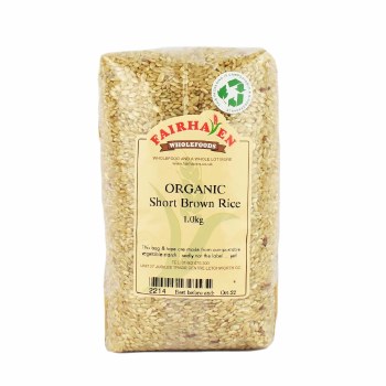 Fairhaven Wholefoods Organic Short Brown Rice 1000g