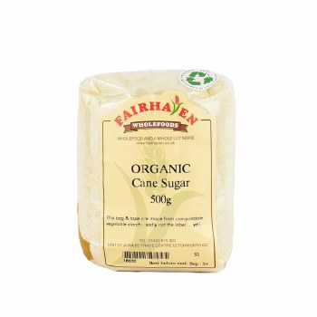 Fairhaven Wholefoods Organic Cane Sugar 500g