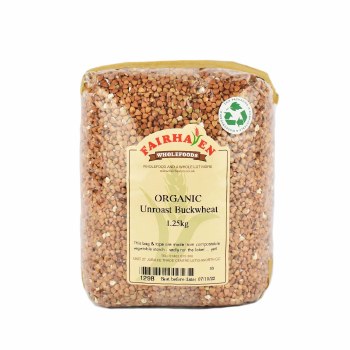 Fairhaven Wholefoods Organic Unroasted Buckwheat 1250g
