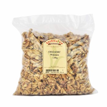 Fairhaven Wholefoods Organic Walnuts 1250g