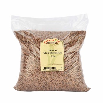 Fairhaven Wholefoods Organic Brown Lentils 2500g