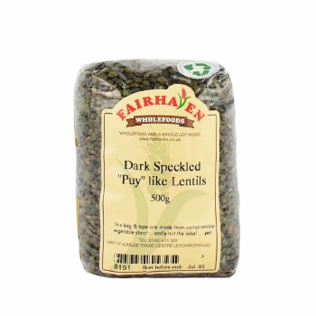Fairhaven Wholefoods Puy Lentils 500g