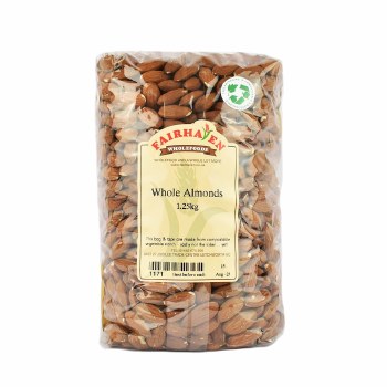 Fairhaven Wholefoods Whole Almonds 1250g