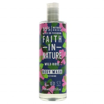 Faith In Nature Wild Rose Body Wash 400ml