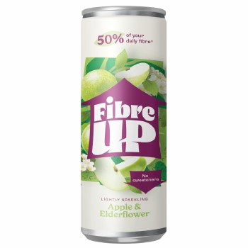 Fibre Up Lightly Sparkling Apple And Elderflower