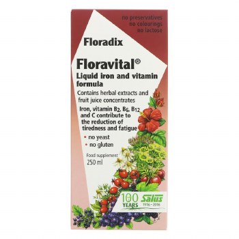 Floradix Yeast free Floravital Formula 250ml