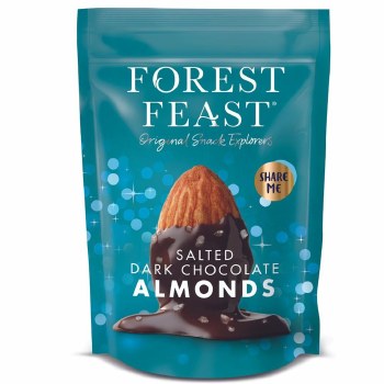 Forest Feast Salted Dark Chocolate Almonds