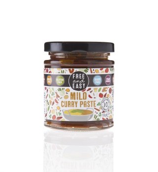Free & Easy Gluten Free Mild Curry Paste