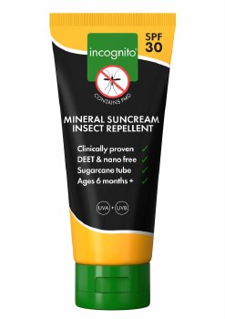 Incognito SPF30 Suncream Repellent
