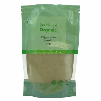Just Natural Organic Wheatgrass Powder 100g