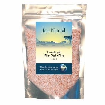 Just Natural Himalayan Pink Salt - Fine 500g