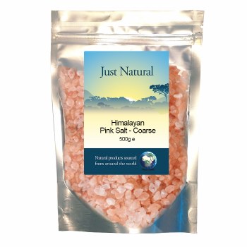Just Natural Himalayan Pink Salt - Coarse 500g
