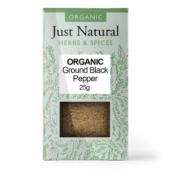 Just Natural Organic Ground Black Pepper