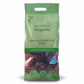 Just Natural Organic Apricots Unsulphured