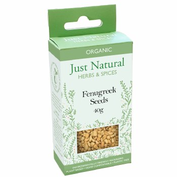 Just Natural Fenugreek Seed 40g