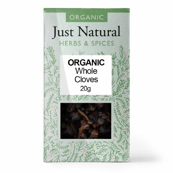 Just Natural Organic Cloves Whole 20g