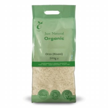 Just Natural Organic Orzo (Risoni) White