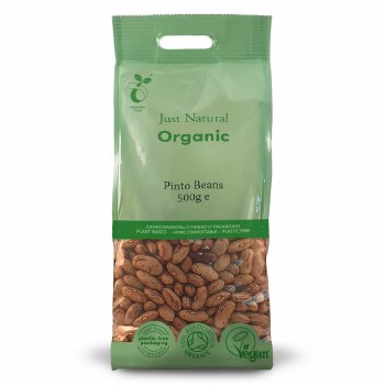 Just Natural Organic Pinto Beans 500g