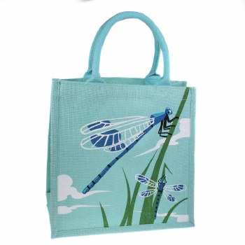 Jute Bag Dragonfly
