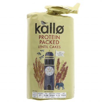 Kallo Protein Packed Lentil Cakes