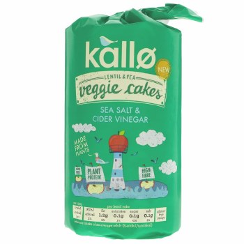 Kallo Salt and Vinegar Veggie Cakes