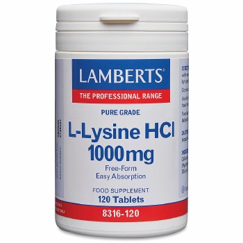 Lamberts L-Lysine HCI 1000mg