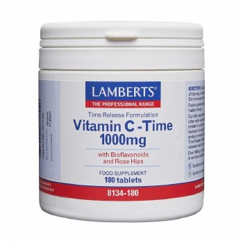 Lamberts Vitamin C Time Release 1000mg 180 Tablets
