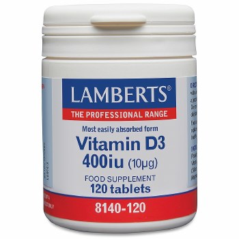 Lamberts Vitamin D3 10ug