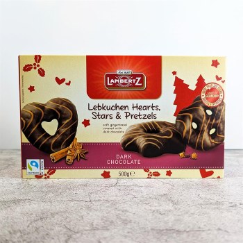 Lambertz Lebkuchen Hearts, Stars & Pretzels