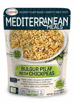 Legurme Mediterranean Meals Bulgur Pilaf With Chickpeas
