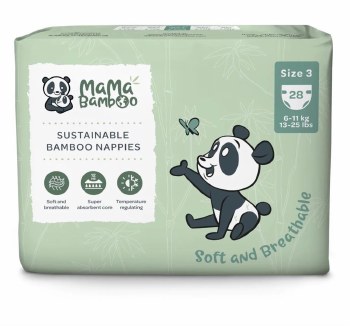 Mama Bamboo Nappies Size 3