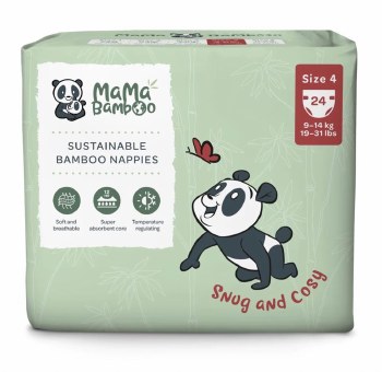 Mama Bamboo Nappies Size 4