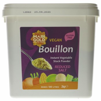 Marigold Vegan Less Salt Bouillion 2kg