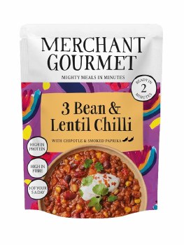 Merchant Gourmet 3 Bean & Lentil Chilli