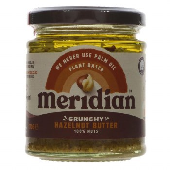 Meridian Crunchy Hazelnut Butter 170g