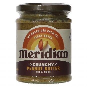 Meridian Crunchy Peanut Butter No Salt 280g