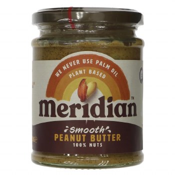 Meridian Smooth Peanut Butter No Salt 280g