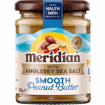 Meridian Smooth Peanut Butter With Anglesey Sea Salt
