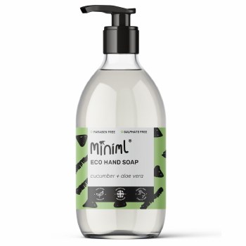 Miniml Glass Eco Hand Soap Cucumber & Aloe Vera