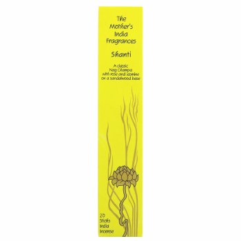 Thr Mother's India Fragrances Shanti Incense