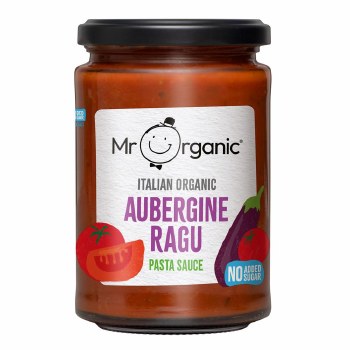 Mr Organic Italian Aubergine Ragu Pasta Sauce