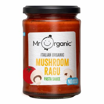 Mr Organic Italian Mushroom Ragu Pasta Sauce