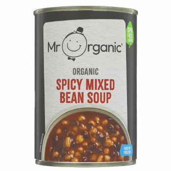 Mr Organic Spicy Mixed Bean Soup
