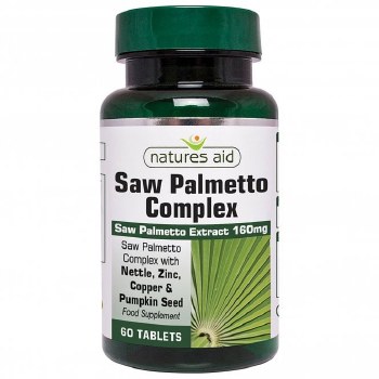 Natures Aid Saw Palmetto Complex for Men