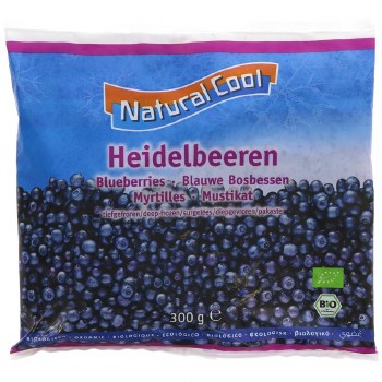Natural Cool Organic Blueberries 300g