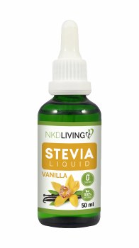 NKD Living Stevia Liquid Vanilla 50ml