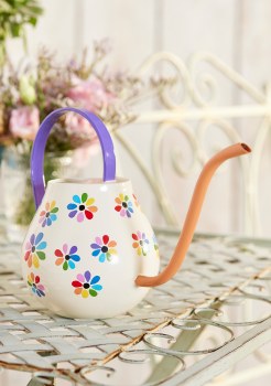 Namaste Watering Can Rainbow Flower